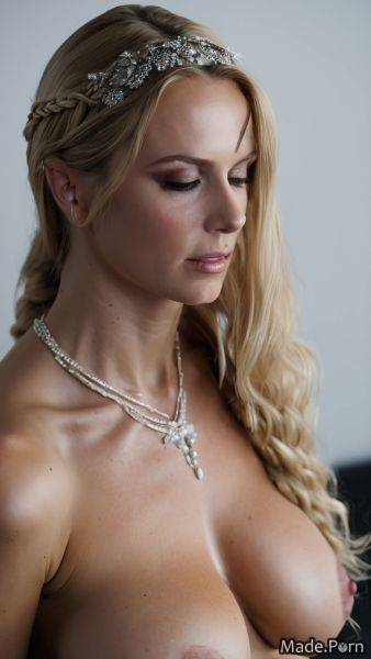 Tall lying necklace austrian looking at viewer athlete woman AI porn - made.porn - Austria on pornsimulated.com