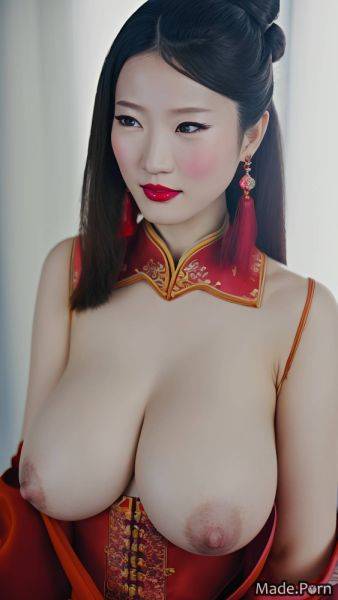 Partially nude huge boobs silk chubby amateur wife 40 AI porn - made.porn on pornsimulated.com
