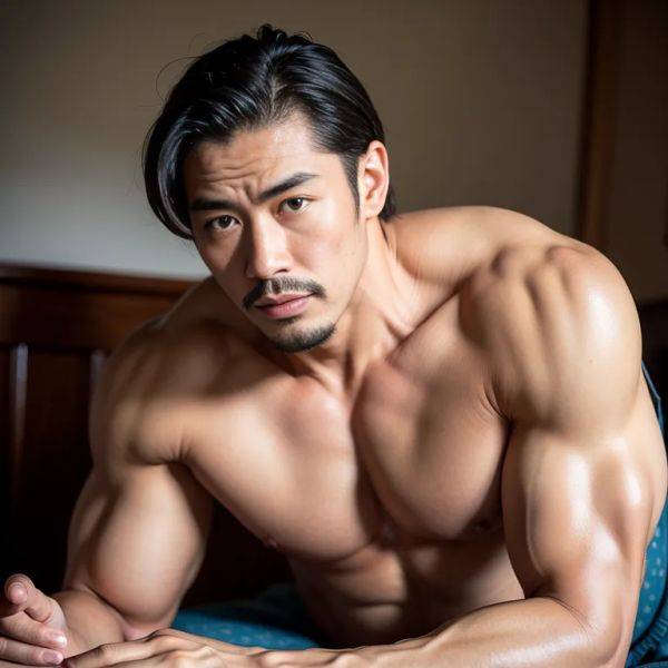 , japanese,manly man,twenties,(RAW photo, best quality, masterpiece:1.1), (realistic, photo-realistic:1.2), ultra-detailed, ultra high res, physically-based rendering,(adult:1.5) - pornmake.ai - Japan on pornsimulated.com