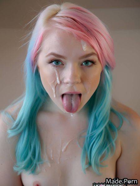 Short open mouth fairer skin nude amateur deepthroat aqua AI porn - made.porn on pornsimulated.com
