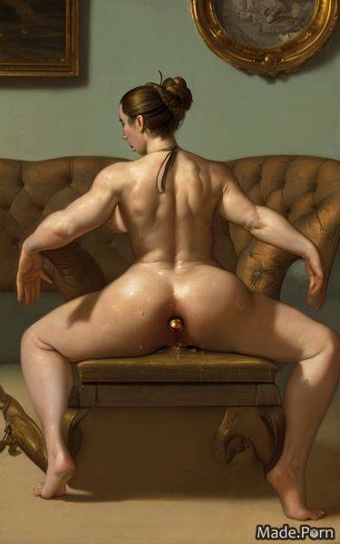 Wife big hips anal blonde ass fucking open mouth perfect body AI porn - made.porn on pornsimulated.com