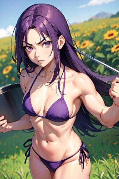 Anime Muscular Small Tits 30s Age Angry Face Purple Hair Straight Hair Style Light Skin Film Photo Meadow Close Up View Cooking Bikini 3674485399417241336 - AI Hentai - aihentai.co on pornsimulated.com
