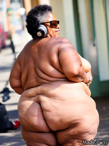 Seductive street african american sideview thick thighs 80 sunglasses AI porn - made.porn - Usa on pornsimulated.com