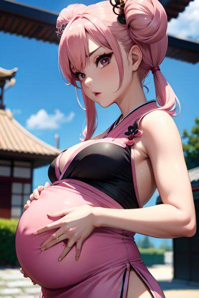 Anime Pregnant Small Tits 60s Age Serious Face Pink Hair Pigtails Hair Style Light Skin Skin Detail (beta) Cafe Close Up View T Pose Geisha 3675254627605870575 - AI Hentai - aihentai.co on pornsimulated.com