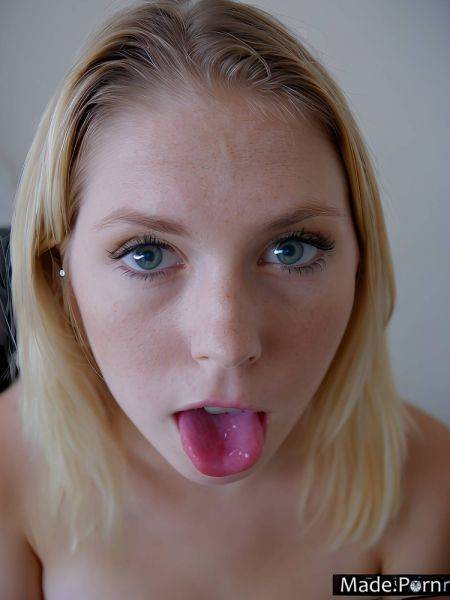Pov blue nude deepthroat ahegao woman photo AI porn - made.porn on pornsimulated.com