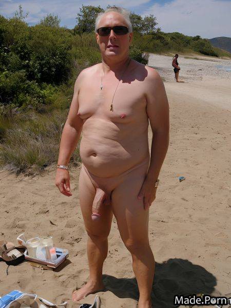 Shaved nude uncircumcised cock gay big cock photo tanned skin AI porn - made.porn on pornsimulated.com