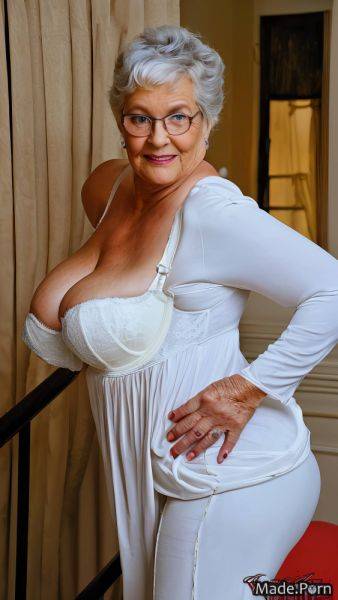 Muscular nightgown gigantic boobs big tits big ass woman nude AI porn - made.porn on pornsimulated.com