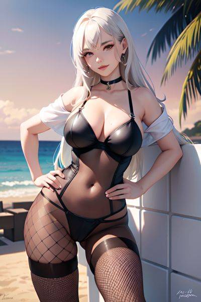 Anime Pregnant Small Tits 50s Age Shocked Face White Hair Bangs Hair Style Light Skin Charcoal Yacht Front View Bathing Bikini 3671396885932945709 - AI Hentai - aihentai.co on pornsimulated.com