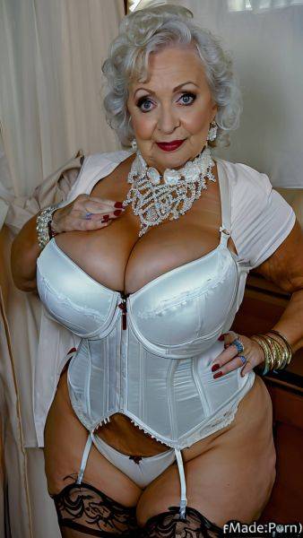 Thick big hips lingerie 90 bracelet stockings long fingernails AI porn - made.porn on pornsimulated.com