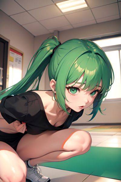 Anime Skinny Small Tits 80s Age Orgasm Face Green Hair Bangs Hair Style Light Skin Black And White Hospital Side View Squatting Teacher 3678111210358839129 - AI Hentai - aihentai.co on pornsimulated.com