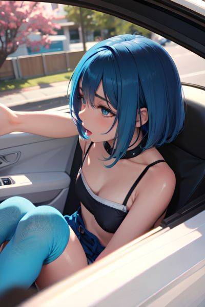 Anime Skinny Small Tits 40s Age Ahegao Face Blue Hair Bobcut Hair Style Dark Skin Crisp Anime Car Side View Cumshot Stockings 3679170349779075786 - AI Hentai - aihentai.co on pornsimulated.com
