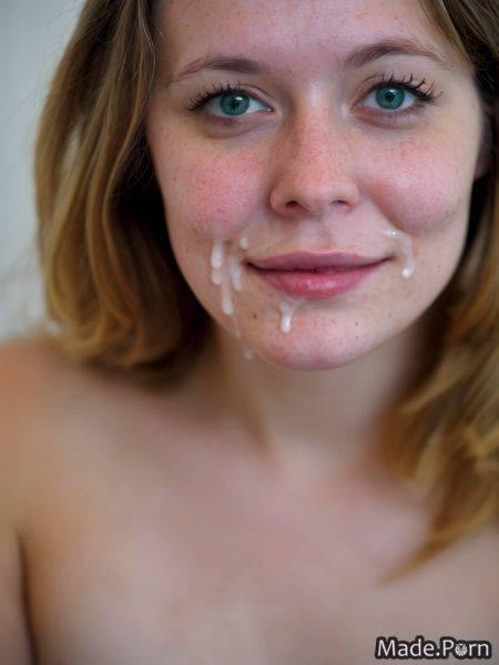 Woman nipples short small tits babe blue facial AI porn - made.porn on pornsimulated.com