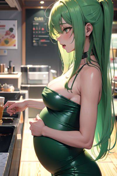 Anime Pregnant Small Tits 20s Age Orgasm Face Green Hair Messy Hair Style Light Skin Charcoal Cafe Side View Cumshot Latex 3679406143445958207 - AI Hentai - aihentai.co on pornsimulated.com