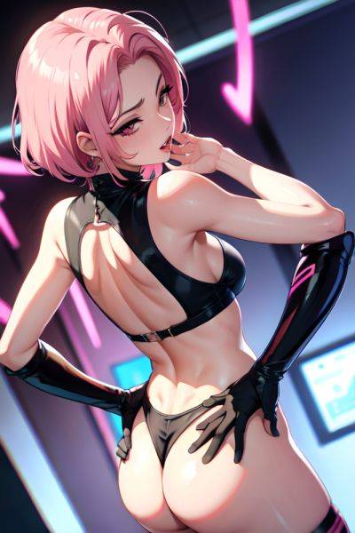 Anime Busty Small Tits 60s Age Ahegao Face Pink Hair Slicked Hair Style Light Skin Cyberpunk Hospital Back View Cumshot Stockings 3676526367422160469 - AI Hentai - aihentai.co on pornsimulated.com