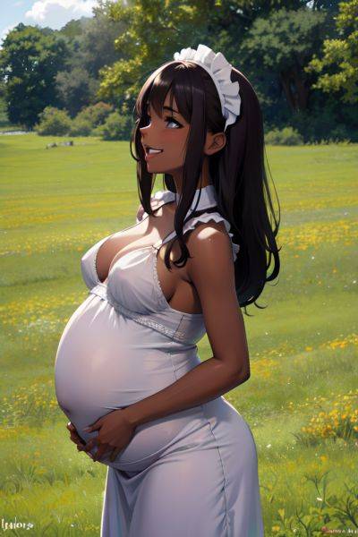 Anime Pregnant Small Tits 20s Age Laughing Face Brunette Messy Hair Style Dark Skin Dark Fantasy Meadow Side View Cumshot Maid 3679781093631123251 - AI Hentai - aihentai.co on pornsimulated.com