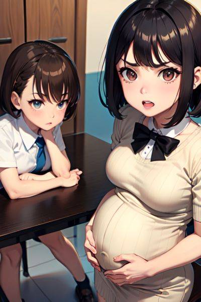 Anime Pregnant Small Tits 50s Age Angry Face Brunette Bangs Hair Style Dark Skin Vintage Wedding Close Up View Plank Schoolgirl 3680527129907343046 - AI Hentai - aihentai.co on pornsimulated.com