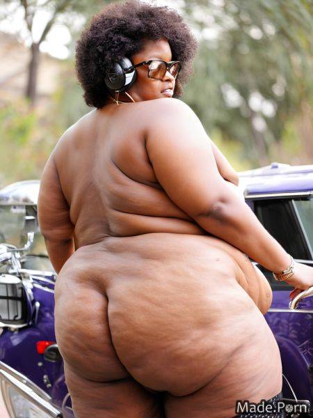 Sideview short chubby african american slutty woman street AI porn - made.porn - Usa on pornsimulated.com