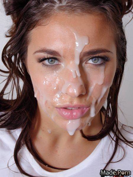 Bukkake caucasian white woman photo athlete facial AI porn - made.porn on pornsimulated.com