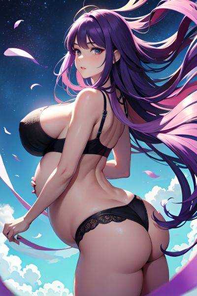 Anime Pregnant Huge Boobs 20s Age Sad Face Purple Hair Straight Hair Style Light Skin Dark Fantasy Car Back View Jumping Bra 3677036609543832742 - AI Hentai - aihentai.co on pornsimulated.com