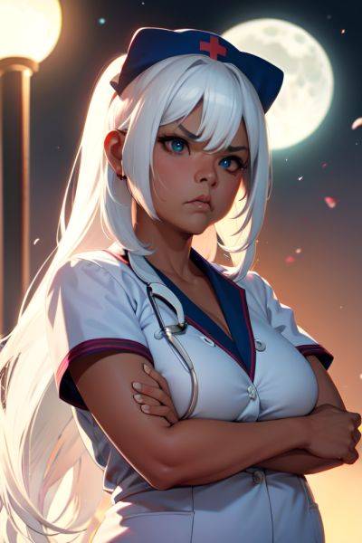 Anime Chubby Small Tits 80s Age Angry Face White Hair Straight Hair Style Dark Skin Film Photo Moon Close Up View Gaming Nurse 3677214421639401339 - AI Hentai - aihentai.co on pornsimulated.com