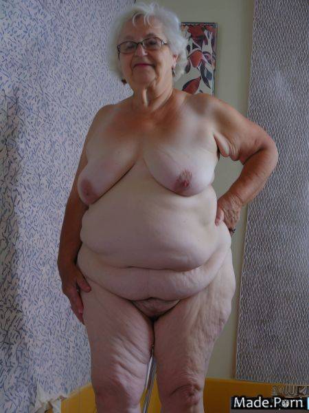 Stripper white hair fat nipples full shot gigantic boobs huge boobs AI porn - made.porn on pornsimulated.com
