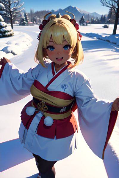 Anime Chubby Small Tits 18 Age Happy Face Blonde Bangs Hair Style Dark Skin 3d Snow Back View T Pose Geisha 3683747065354655707 - AI Hentai - aihentai.co on pornsimulated.com