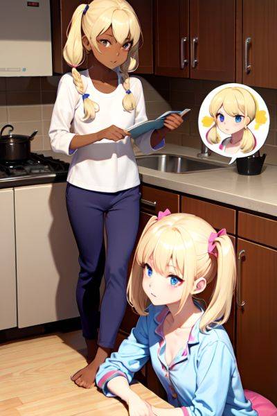Anime Skinny Small Tits 70s Age Orgasm Face Blonde Pigtails Hair Style Dark Skin Comic Kitchen Side View Plank Pajamas 3683978993505734940 - AI Hentai - aihentai.co on pornsimulated.com