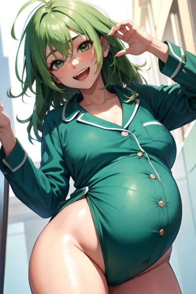 Anime Pregnant Small Tits 18 Age Laughing Face Green Hair Messy Hair Style Dark Skin Watercolor Street Close Up View Spreading Legs Pajamas 3684187727857556514 - AI Hentai - aihentai.co on pornsimulated.com