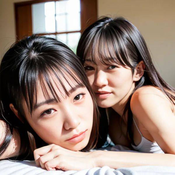, japanese,(2women:2),aging,(RAW photo, best quality, masterpiece:1.1), (realistic, photo-realistic:1.2), ultra-detailed, ultra high res, physically-based rendering,cat ears,silver eyeglasses,pantyhose,sleeping,daytime,reception,front view,(adult:1.5) - pornmake.ai - Japan on pornsimulated.com