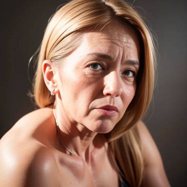 Woman,aging,(RAW photo, best quality, masterpiece:1.1), (realistic, photo-realistic:1.2), ultra-detailed, ultra high res, physically-based rendering,(adult:1.5) - pornmake.ai on pornsimulated.com