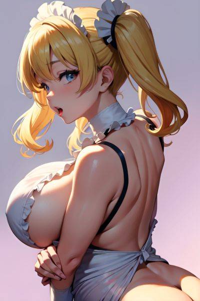 Anime Busty Huge Boobs 80s Age Shocked Face Blonde Pigtails Hair Style Light Skin Crisp Anime Party Back View Cumshot Maid 3684585873592623840 - AI Hentai - aihentai.co on pornsimulated.com