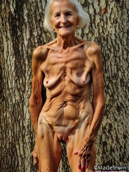 Skinny woman nude blonde photo 90 looking at viewer AI porn - made.porn on pornsimulated.com