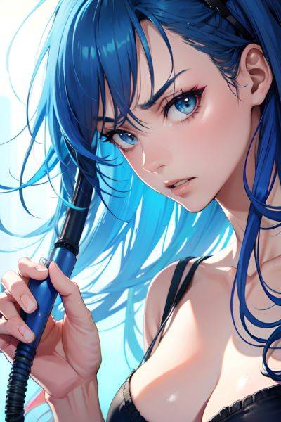 Anime Skinny Small Tits 20s Age Angry Face Blue Hair Messy Hair Style Light Skin Cyberpunk Shower Close Up View T Pose Teacher 3685196617812937248 - AI Hentai - aihentai.co on pornsimulated.com