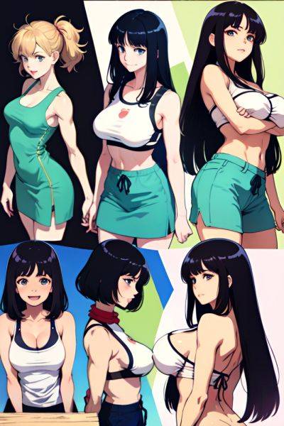 Anime Skinny Huge Boobs 80s Age Laughing Face Black Hair Straight Hair Style Light Skin Skin Detail (beta) Meadow Side View On Back Teacher 3685559972050319345 - AI Hentai - aihentai.co on pornsimulated.com