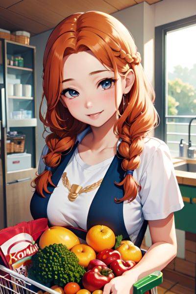Anime Busty Small Tits 30s Age Happy Face Ginger Braided Hair Style Light Skin Painting Grocery Close Up View Cumshot Teacher 3685583164874050763 - AI Hentai - aihentai.co on pornsimulated.com