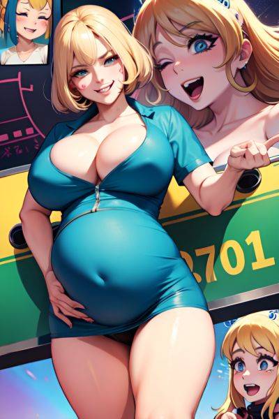 Anime Pregnant Huge Boobs 70s Age Laughing Face Blonde Pixie Hair Style Light Skin Cyberpunk Casino Close Up View Plank Nurse 3686031557278091582 - AI Hentai - aihentai.co on pornsimulated.com