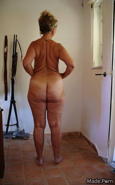 70 woman nude standing hairy perfect body big hips AI porn - made.porn on pornsimulated.com