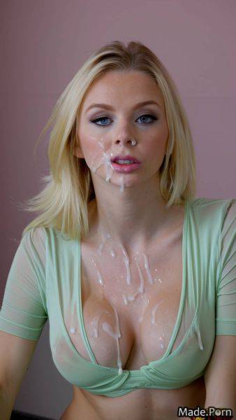Blonde woman close up huge boobs perfect boobs photo stripper AI porn - made.porn on pornsimulated.com