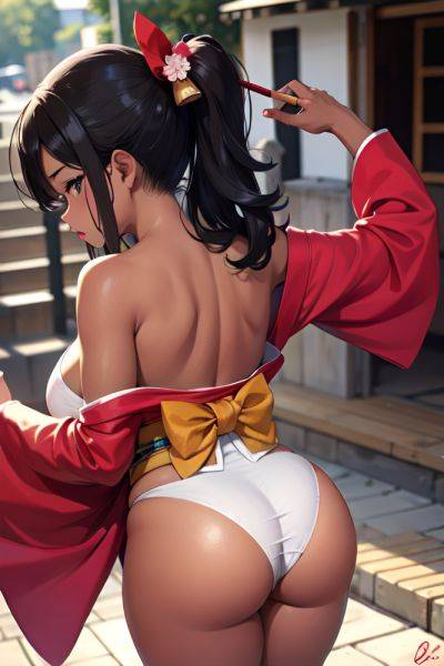 Anime Chubby Small Tits 70s Age Pouting Lips Face Black Hair Messy Hair Style Dark Skin Skin Detail (beta) Bar Back View Bending Over Kimono 3683221362876414349 - AI Hentai - aihentai.co on pornsimulated.com