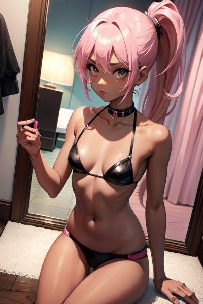 Anime Skinny Small Tits 50s Age Serious Face Pink Hair Ponytail Hair Style Dark Skin Mirror Selfie Casino Close Up View Bathing Fishnet 3683546062407584451 - AI Hentai - aihentai.co on pornsimulated.com