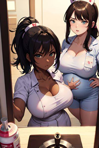 Anime Pregnant Huge Boobs 80s Age Angry Face Brunette Ponytail Hair Style Dark Skin Mirror Selfie Church Close Up View Eating Nurse 3689908628201821929 - AI Hentai - aihentai.co on pornsimulated.com