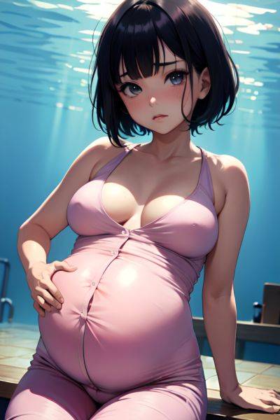 Anime Pregnant Small Tits 80s Age Sad Face Black Hair Bobcut Hair Style Light Skin Crisp Anime Underwater Front View Massage Pajamas 3689970475559817710 - AI Hentai - aihentai.co on pornsimulated.com