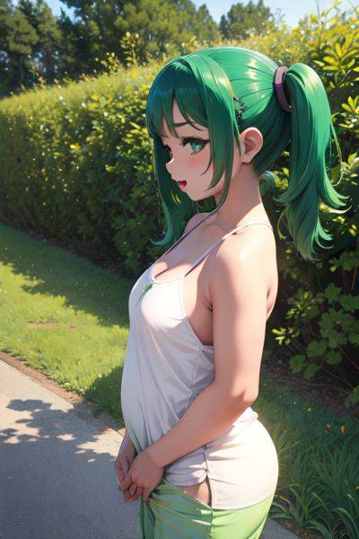 Anime Chubby Small Tits 30s Age Ahegao Face Green Hair Pigtails Hair Style Dark Skin Cyberpunk Meadow Side View Cumshot Pajamas 3691161040662233290 - AI Hentai - aihentai.co on pornsimulated.com