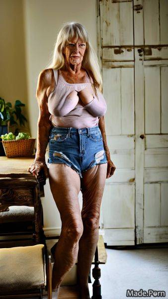 Woman caucasian full shot blonde tank top slutty made AI porn - made.porn on pornsimulated.com