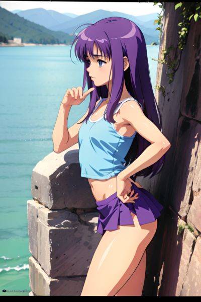 Anime Skinny Small Tits 80s Age Sad Face Purple Hair Straight Hair Style Light Skin Film Photo Lake Side View Cumshot Mini Skirt 3691609435079859742 - AI Hentai - aihentai.co on pornsimulated.com