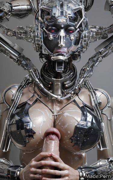 Skinny fantasy armor pov perfect body glass woman robot AI porn - made.porn on pornsimulated.com