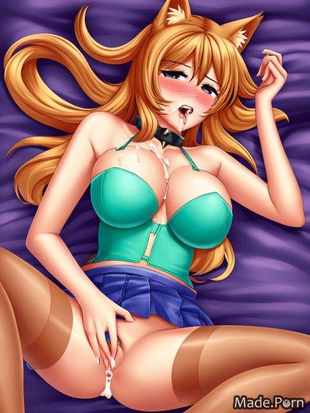 Bra mini skirt woman lingerie cat ears 20 cosplay AI porn - made.porn on pornsimulated.com