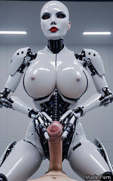 Red bukkake robot busty handjob gigantic boobs big ass AI porn - made.porn on pornsimulated.com