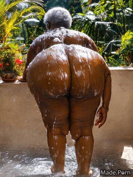 African american fat saggy tits bathing big tits oiled body bbw AI porn - made.porn - Usa on pornsimulated.com