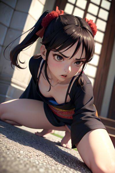 Anime Skinny Small Tits 60s Age Angry Face Ginger Pigtails Hair Style Dark Skin 3d Church Close Up View Straddling Kimono 3691814302426954325 - AI Hentai - aihentai.co on pornsimulated.com